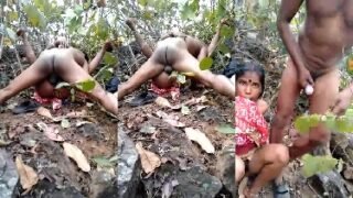 Desi chut chudai karte hue pakda jungle me